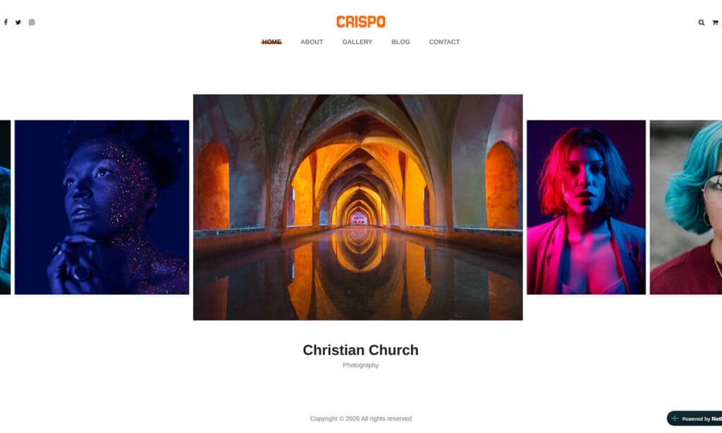 CRISPO Photography HTML Template for Photographers and Photography Portfolio