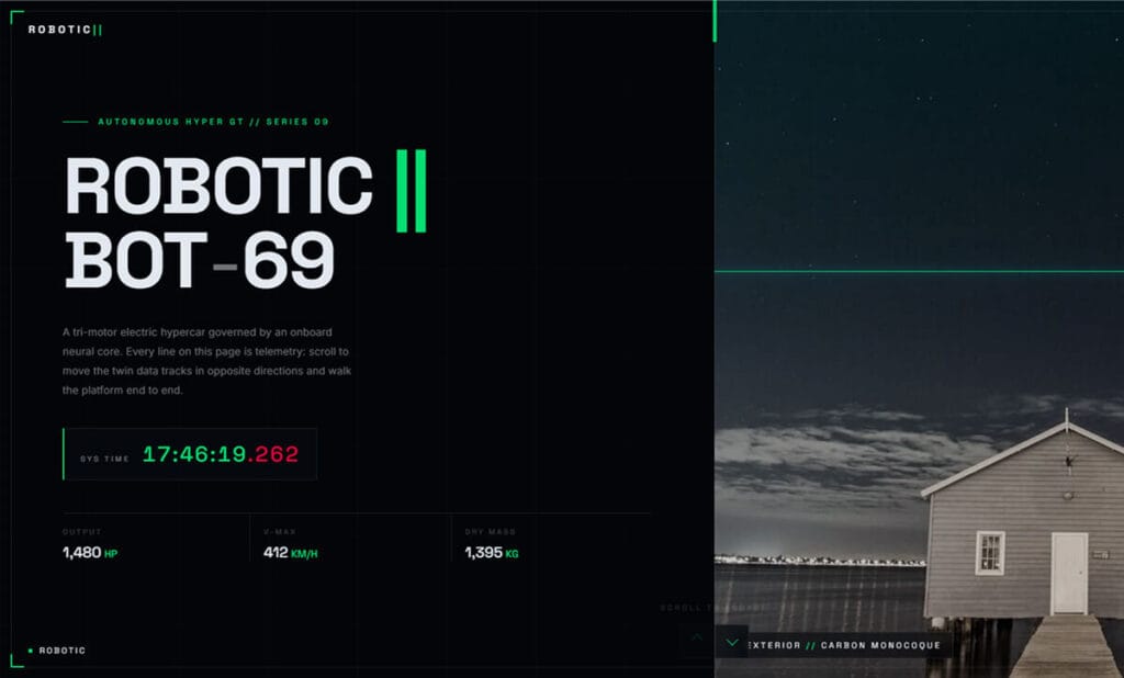 ROBOTIC Automotive Tech Free HTML Template